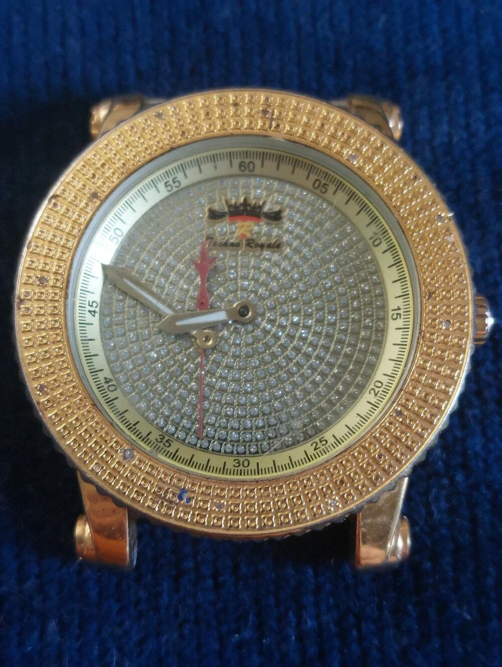 3-Pc Watch Repair & Craft Lot - Vintage Swiss Buler, Fossil & Gold Techno Royale